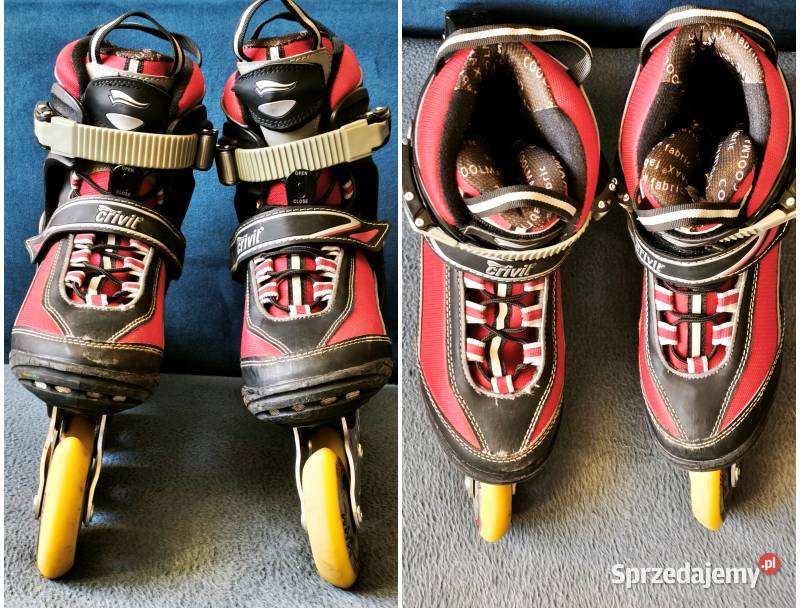 Rolki CRIVIT rozmiar 380 wkładki 245 Zapasowy Piotrków Trybunalski