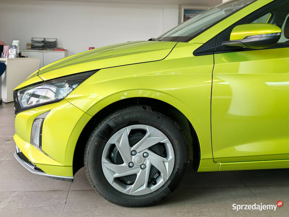 Hyundai i20 10 TGDI 6MT 90 PURE SALON Jesienna benzyna łódzkie Piotrków Trybunalski