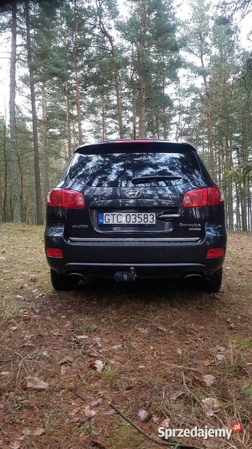Hyundai Santa Fe 22 CRDI 155 4x4 2007r wspomaganie kierownicy Tczew sprzedam