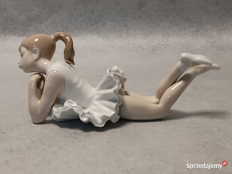 LLADRO NAO Tancerka Balerina Baletnica Hiszpania Porcelana i szkło Gdańsk sprzedam