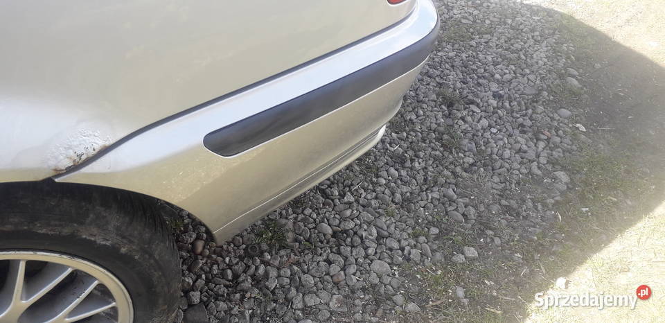 Zerzak tylny BMW E46 KOMBI SREBRNY METALIK Zderzaki Żabno