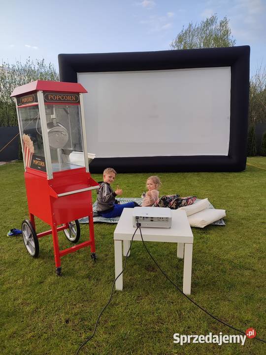Wynajem Kina Plenerowego Projektor Ekran Maszyna Pozostałe Poznań sprzedam