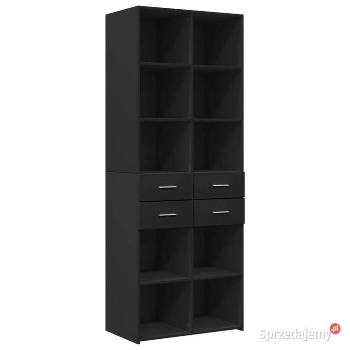 Szafka czarna 70x425x225 materiał drewnopochodny Warszawa