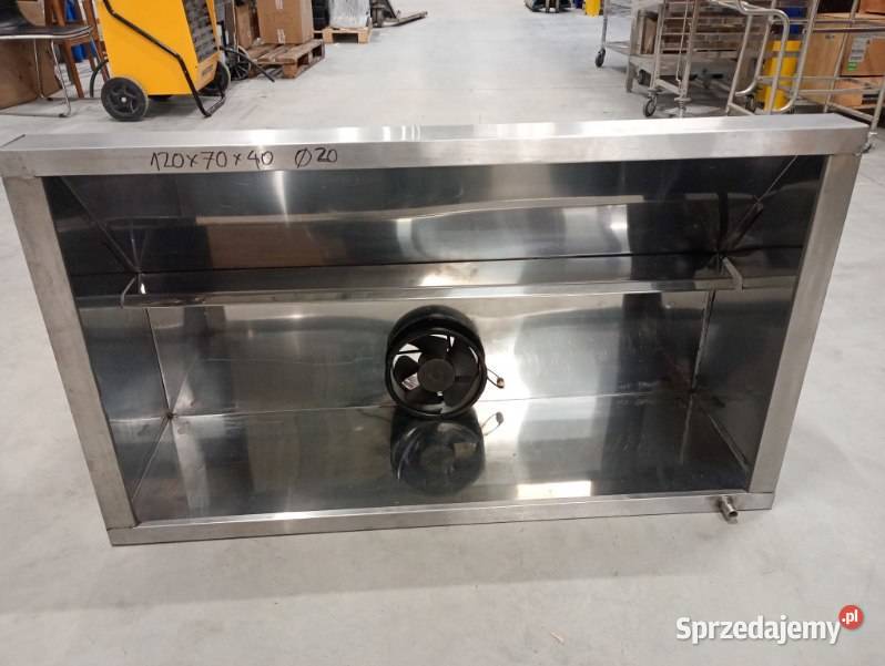 Okap przyścienny trapezowy 120x70x40 bez łapaczy Gastronomia dolnośląskie