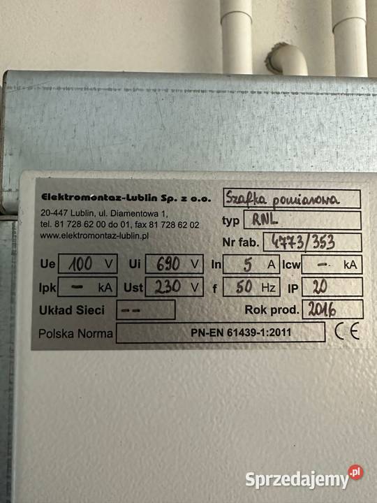 Stacja trafo 1megawat Biznes i Przemysł lubelskie Lublin