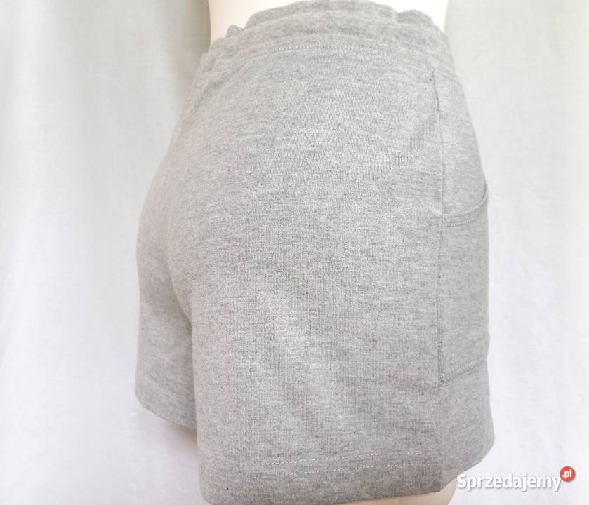 Spodenki szare Plażowe damskie r SM melanż NOWE Odzież sportowa podlaskie Białystok