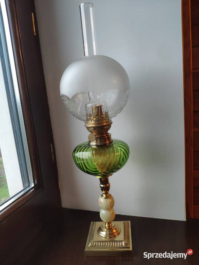 Stara francuska lampa naftowa 771 Kraków