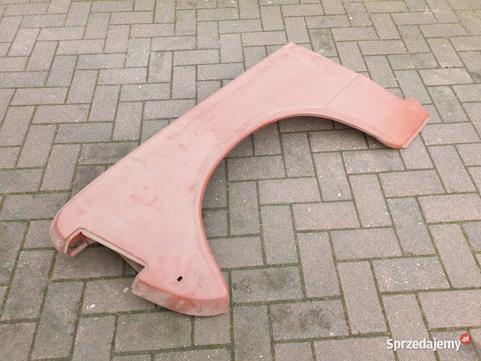 Błotnik lewy przedni Polski Fiat 125p wczesny MR Poznań