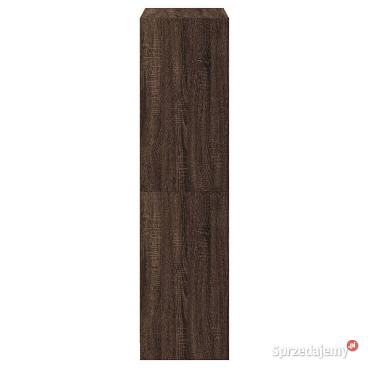 Szafka z drzwiczkami brązowy dąb 68x37x142 mazowieckie Warszawa