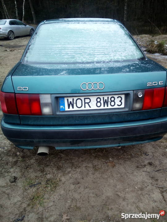 audi 80 b4 zielona zderzak tylny Małkinia Górna