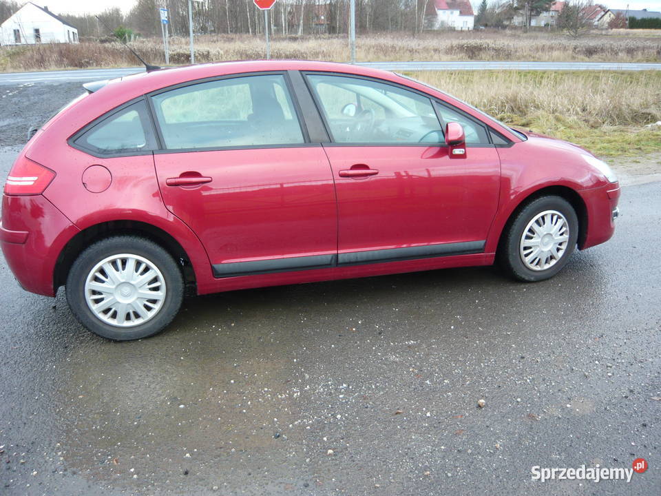 CITROEN C4 16 VTI bez wkładu bez rdzy ważne Rok produkcji 2009 dolnośląskie Olszyna