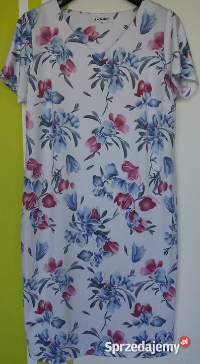 XL48 Ołówkowa nienoszona sukienka Butik produkt kolorowy