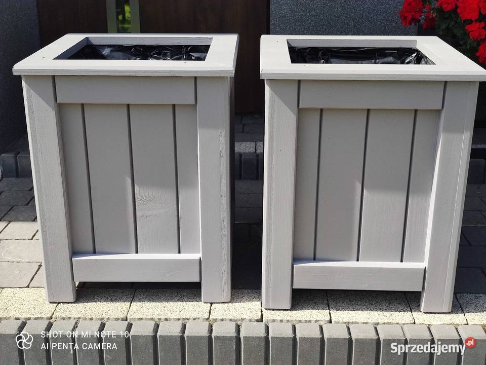 Donica drewniana ogrodowa łódzkie Zduńska Wola