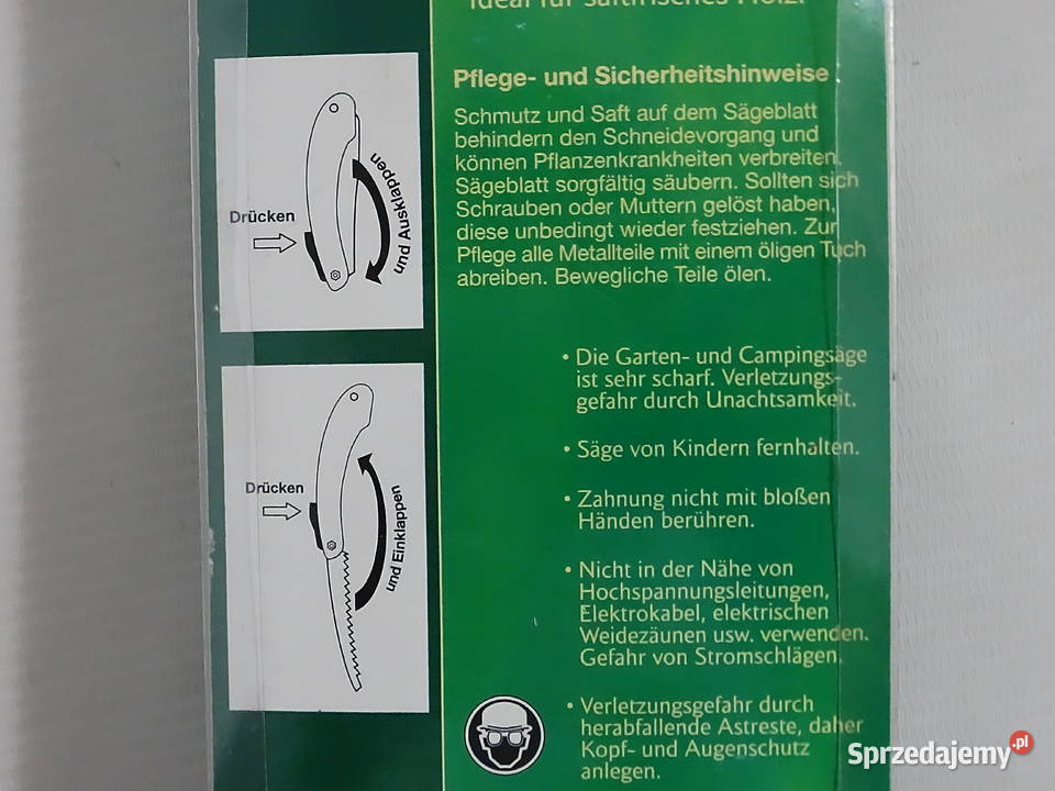 Sprzedam fabrycznie nową składaną piłę ręczną Piły ręczne lubelskie Biłgoraj