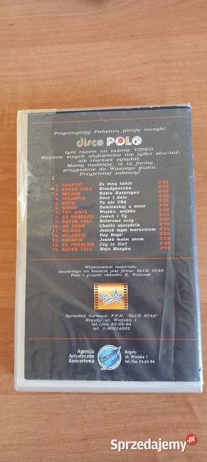 Disco Polo vol1 VHS Leszno
