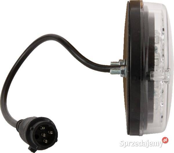 Lampa tylna zespolona LED okrągła 115 mm 1224V Oświetlenie małopolskie Kamionna