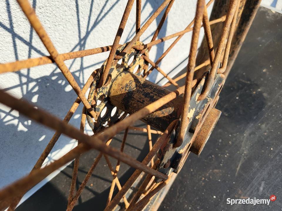 DKW NZ 350 KOŁO TYŁ WEHRMACHT ORGINAŁ SYGNOWANE