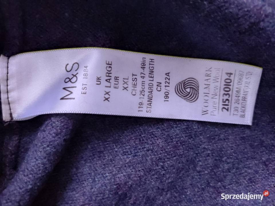 Sweter MS 100 wełna