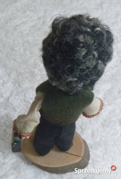 Mołdawska laleczka ludowa Chłopiec z Warszawa