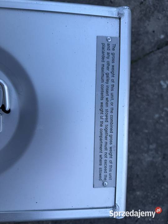 Swissair Box w kolorze aluminiowoszarym