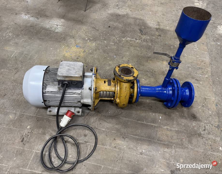 Pompa wody odśrodkowa silnik 11kw Siemens Chojnów