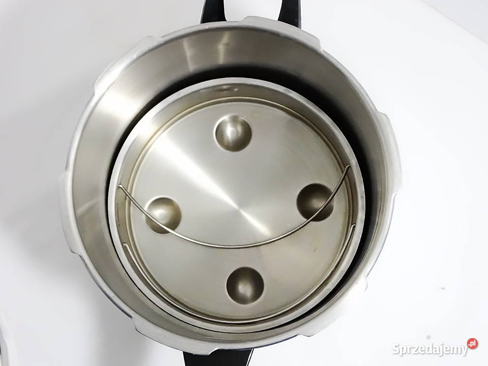 Garnek ciśnieniowy ze stali nierdzewnej o