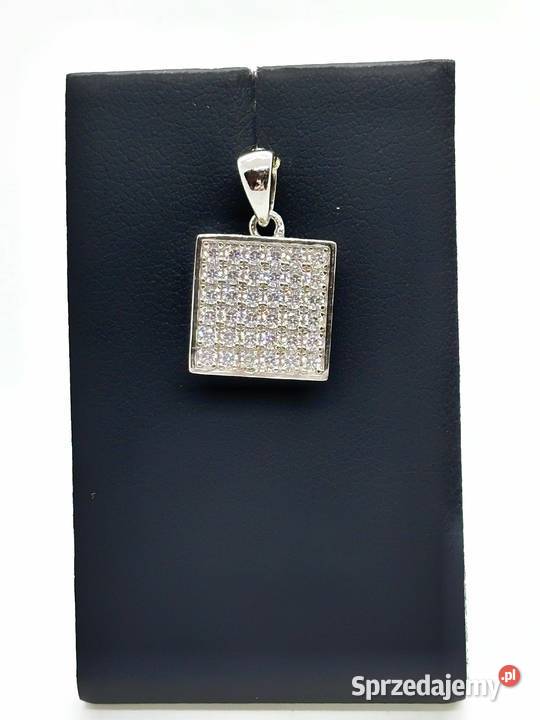 Nowa Srebrna Rodowana Zawieszka pr 925 178g Wisiorki Elbląg