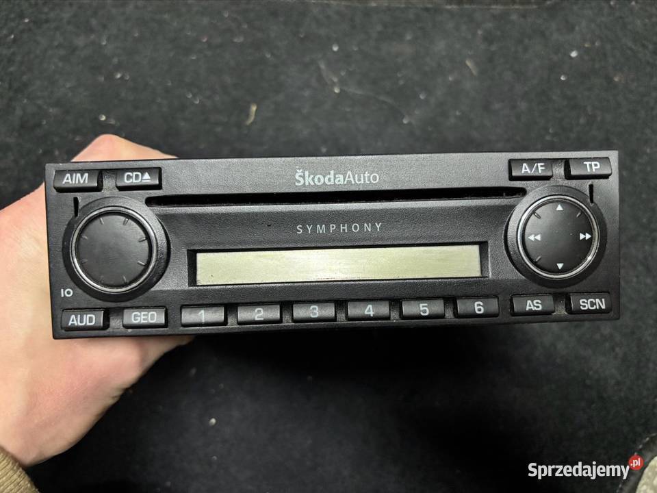 RADIO SAMOCHODOWE SKODA Auto Symphony Łuków