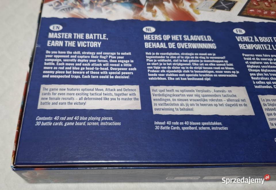 Strategiczna gra planszowa Stratego oryginal śląskie Czeladź