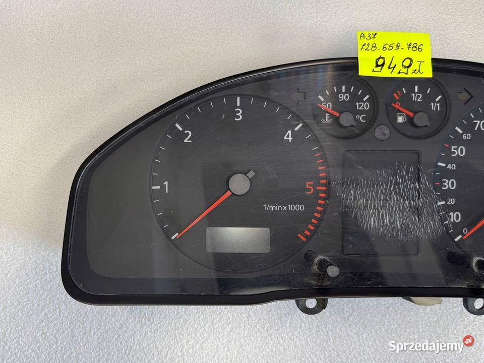 LICZNIK ZEGARY PRĘDKOŚCIOMIERZ AUDI A4 B5 19 TDI Warszawa