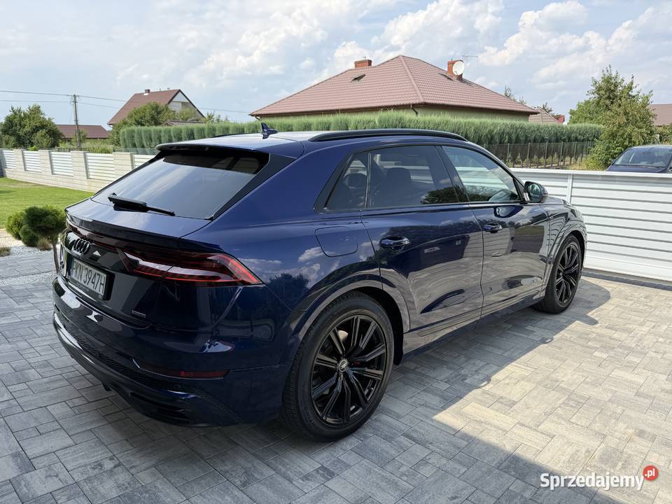 Audi Q8 30 DIESEL Salon Polska SLINE Pełna Stan centralny zamek