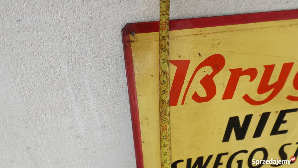 Stare tablice ostrzegawcze z prlu 4 Pozostałe sprzedam