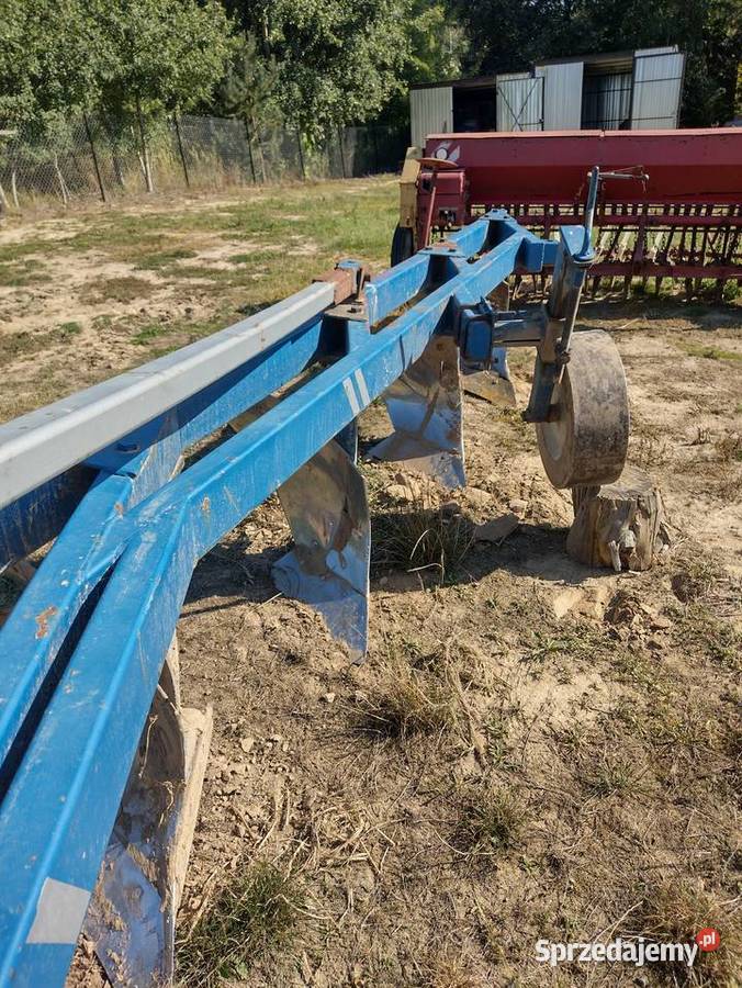 Pług pięcioskibowy AgroMasz wysoka słupica dowóz Spławy Pierwsze sprzedam