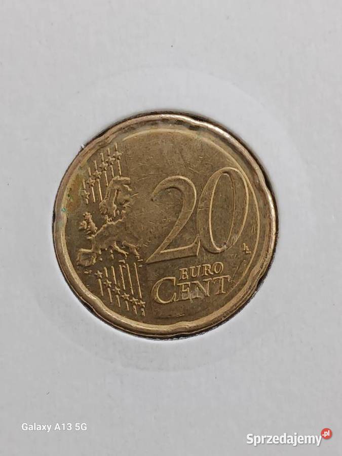 20 Eurocentów Belgia 2012 r wielkopolskie Konin