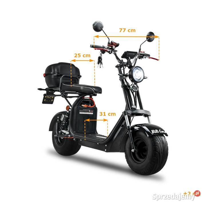 HULAJNOGA ELEKTRYCZNA SKUTER ELEKTRYCZNY BILI nieuszkodzony Poznań