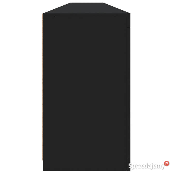Szafka z oświetleniem LED czarna 283x37x67 sprzedam
