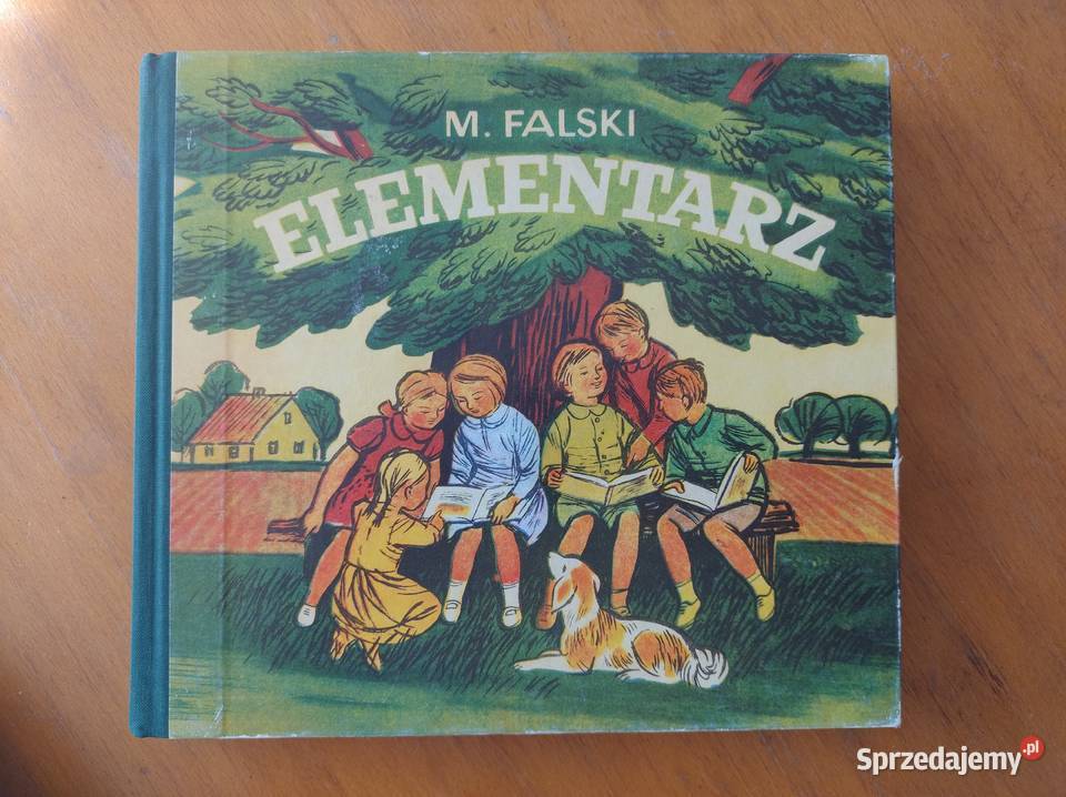 Elementarz Marian Falski reprint wydanie 2003 język polski