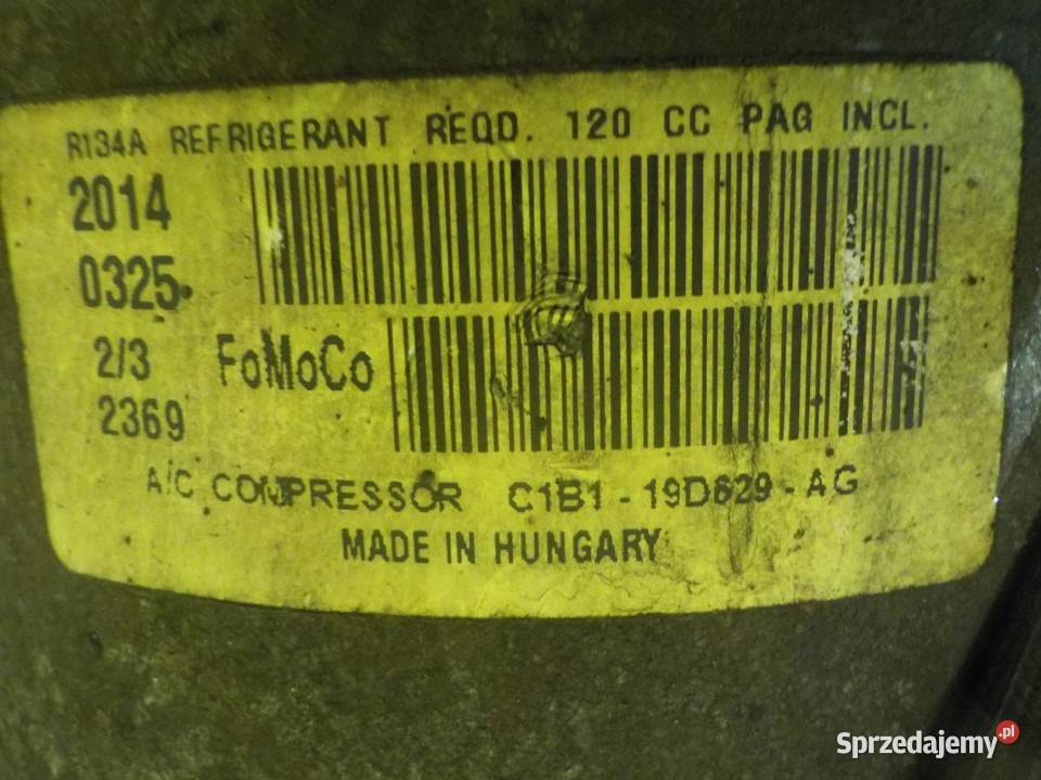 FIESTA MK7 B 10 ECOBOOST 15r sprezarka Suków