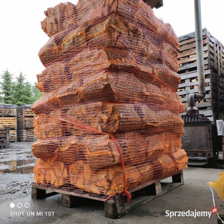 Suche drewno owocowe olcha do wędzenia workowane Bolesław