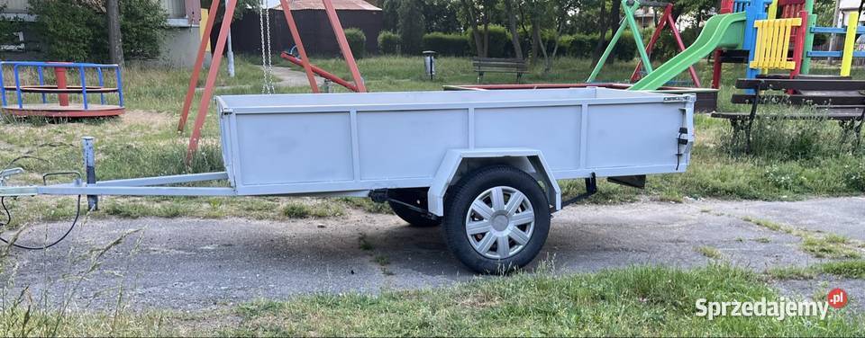 Przyczepka MOCNA na resorach odbojach skrzynia świętokrzyskie Opatów