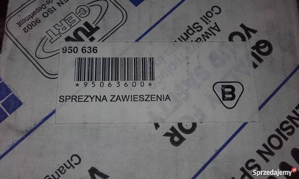 Sprężyna zawieszenia tył VW Limanowa