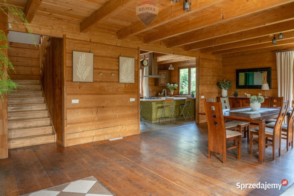 Bajkowy i ekologiczny dom z bala Warszawy 6128zł/m2 Przypki