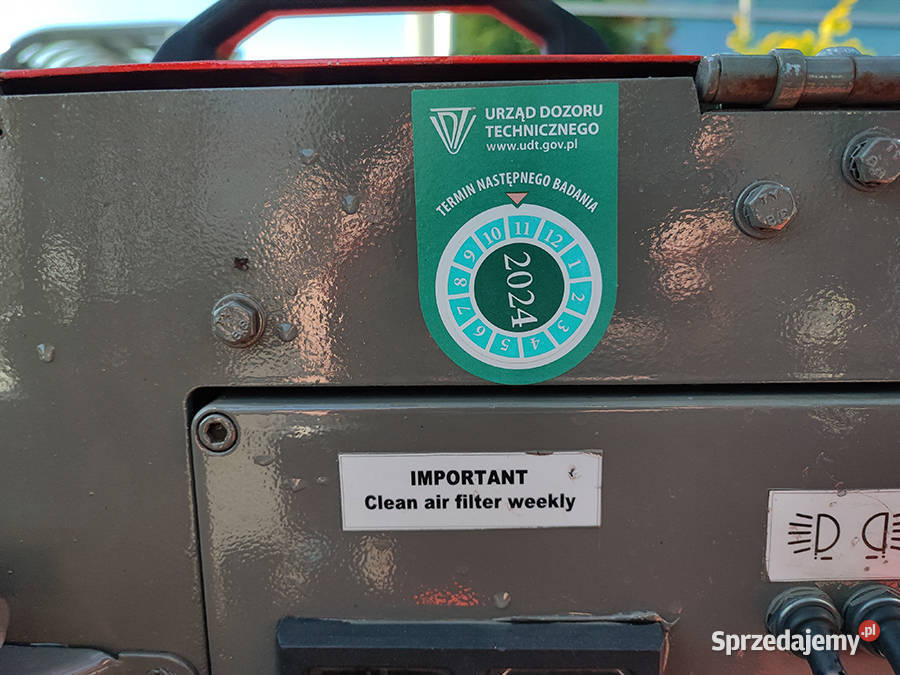 wózek widłowy podwieszany Moffett Transmanut TCI diesel Motoryzacja Kęty