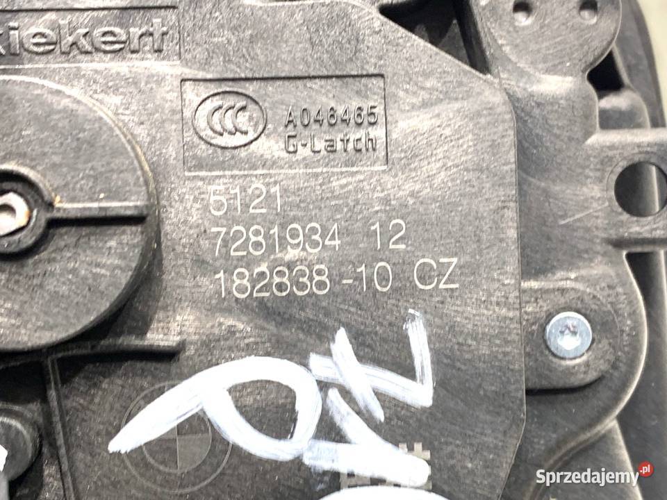 ZAMEK DRZWI PRAWY PRZÓD BMW F48 Crossover osobowe podkarpackie