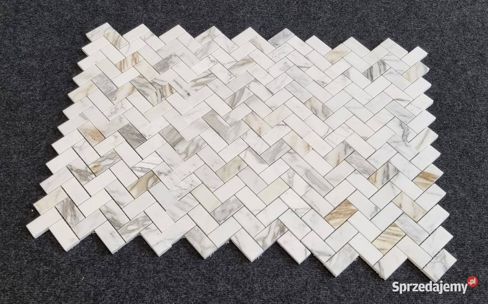 MOZAIKA BIANCO CALACATTA GOLD MARMUR dolnośląskie Bielawa