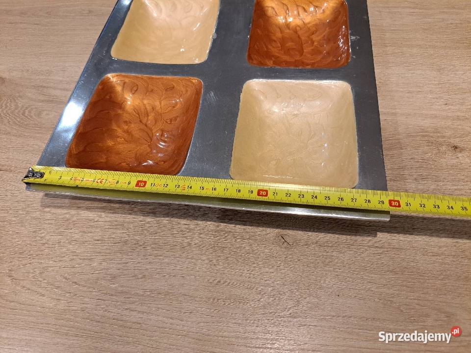 Stara Taca Aluminiowa metalowa Vintage na Radom