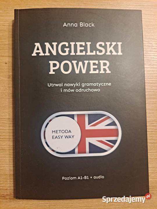 Angielski Power poziom A1B1 audio Anna Black miękka z obwolutą Książki do nauki języka obcego