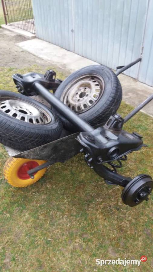 OŚ Z KOŁAMIPRZYCZEPKA LAWETA Leżajsk