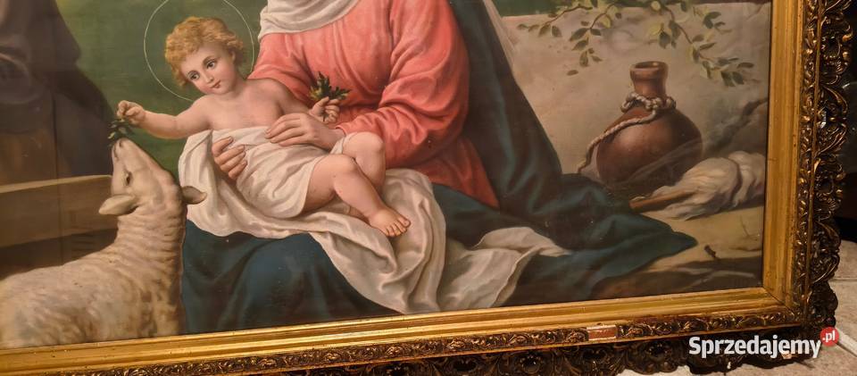 Obraz Święta Rodzina Reprodukcja wielkopolskie Poznań sprzedam