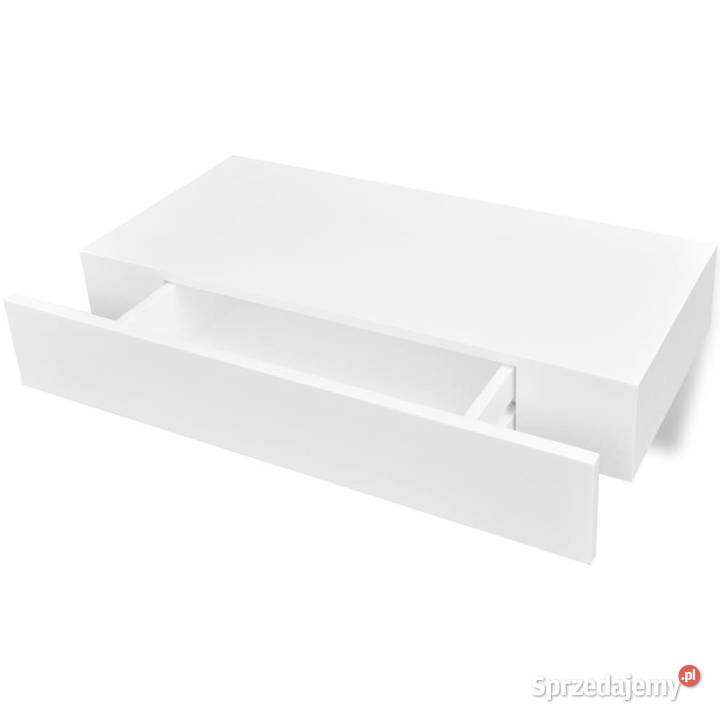 Półki wiszące z szufladami 2 białe 48 WM276001 Warszawa